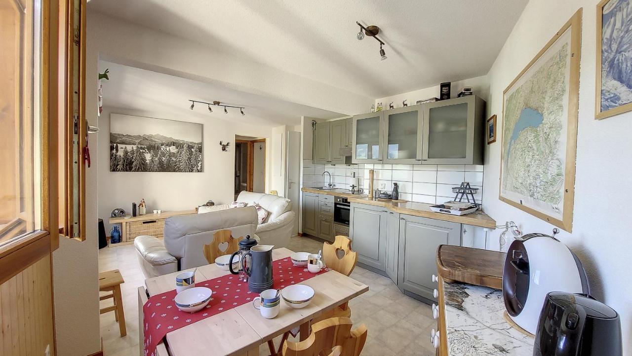 Grand Cerf 67 Appartement Saint Jean D Aulps Buitenkant foto